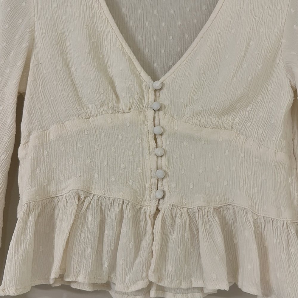 American Eagle Button Down Blouse - image 2